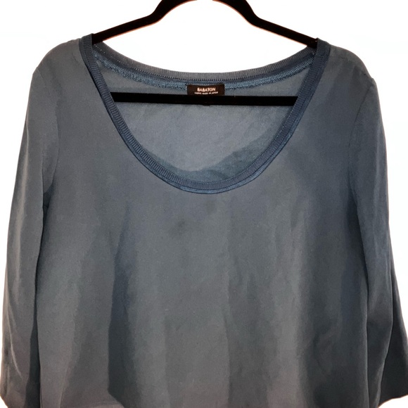(US M) Babaton Blue Long-Sleeve - Picture 1 of 4